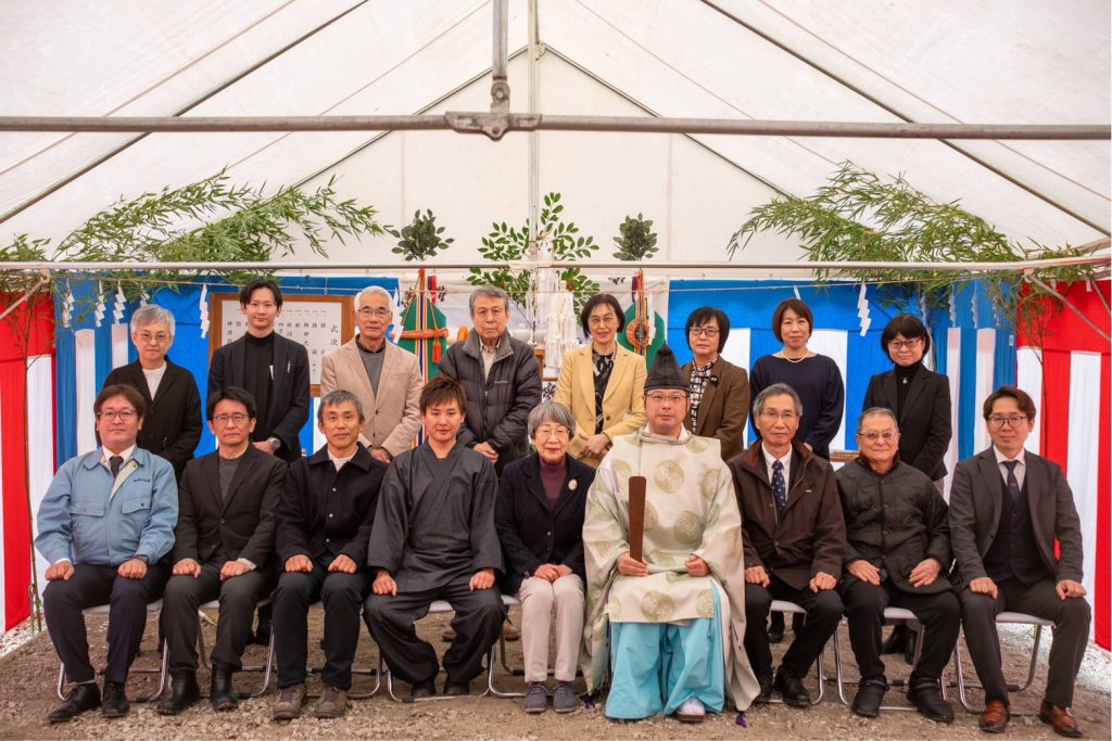 あなたが現在見ているのは 新事業所工事に向けて地鎮祭を執り行いました